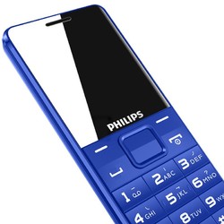 Philips/飞利浦 E107 深海蓝 直板手机 老人手机