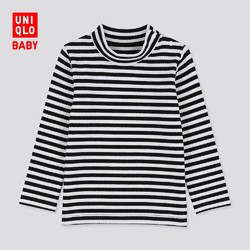 UNIQLO 优衣库 儿童罗纹高领T恤