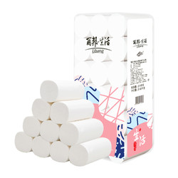 丽邦 生活系列 卷纸 5层*18卷 2500g   *4件