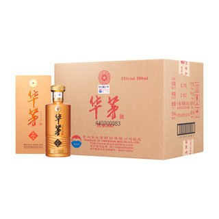 茅台（MOUTAI） 华茅传承1862  酱香型白酒 53度  整箱装500ml×6瓶