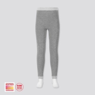 UNIQLO 优衣库 HEATTECH EXTRA WARM 女童绒面紧身裤