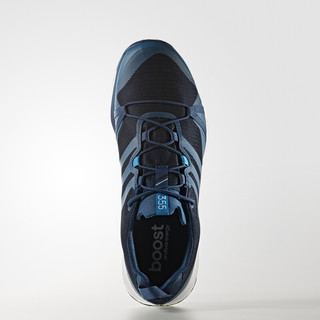 adidas 阿迪达斯 Terrex Agravic GTX 男士越野跑鞋 S80849 夜蓝/神秘沥青藍/亮白 43