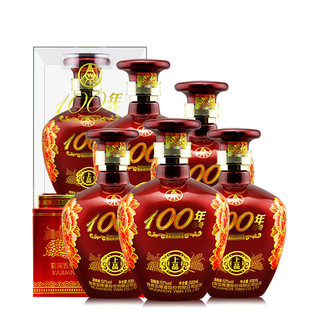 WULIANGYE 五粮液 100年传奇 上品 52%vol 浓香型白酒 500ml*6瓶 整箱装