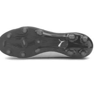 PUMA 彪马 Lazer Touch FG 男士足球鞋 106006-02 白/黑 42