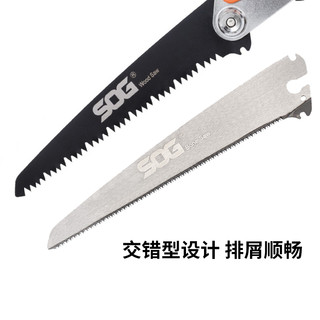 SOG 索格 F11BN-CP折叠锯子锯树砍树锯子木工手据户外露营锯木神器