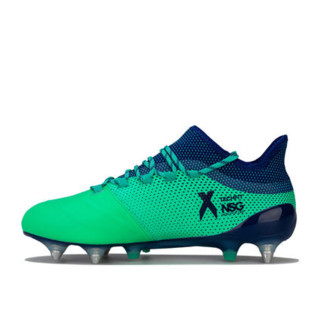 adidas 阿迪达斯 X SG 男士足球鞋 CP9181 绿蓝色 41