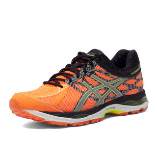 ASICS 亚瑟士 Gel Cumulus 17 Lite-Show 男士跑鞋 T5E4N-3007 橘色/黄色/黑色 42