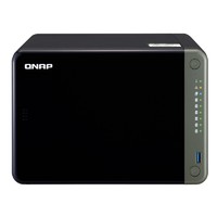 QNAP 威联通 TS-653D 6盘位 NAS存储 黑色 (J4125、4GB)
