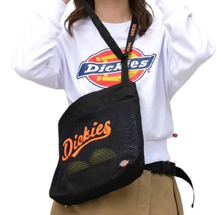 Dickies 帝客 女士拉链信封形休闲单肩包D20-P013 炫黑色中包