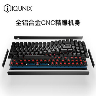 粉丝价：IQUNIX F96-碳黑版 蓝牙双模机械键盘  RGB背光
