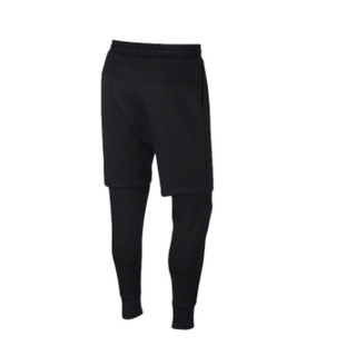 NIKE 耐克 AS M NK AIR 2IN1 TIGHT 中性运动裤 857492-010 黑色 S