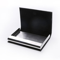 M&G 晨光 ASC99387 商务名片盒 黑色 单个装 *14件