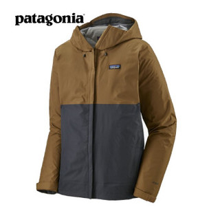 PATAGONIA 巴塔哥尼亚20新款Torrentshell男式防水潮流冲锋衣85240 COI-卡其色 M