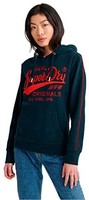 Superdry 极度干燥 Real Originals Piping 女士连帽卫衣