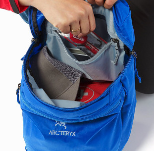 ARC'TERYX 始祖鸟 BACKPACKS背包系列 Index 15 轻量型双肩背包 SF018 猎户蓝 15L