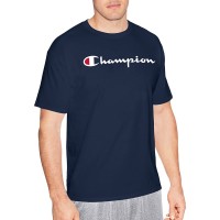 中亚Prime会员、限尺码：Champion 男式经典印花LOGOT恤