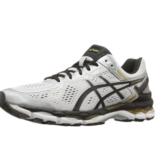 ASICS 亚瑟士 Gel-Kayano 22 男士跑鞋 灰/黄/黑色 39