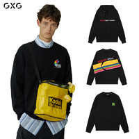 GXG x Kodak柯达联名款 男士字母休闲卫衣