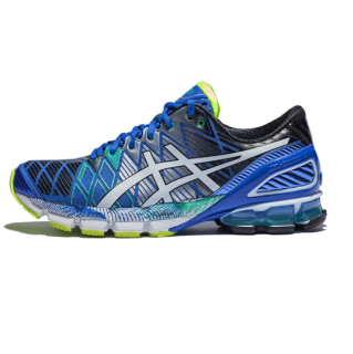 ASICS 亚瑟士  GEL-KINSEI 5 男士跑鞋 T3E4Y-4201 蓝色/白色 42.5