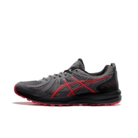 ASICS 亚瑟士  Frequent Trail 男士跑鞋 1011A034 黑/红 42