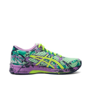 ASICS 亚瑟士 Gel-Noosa Tri 11 女士跑鞋 T676N-43 绿色/黄色/紫色 37.5