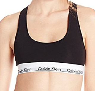 Calvin Klein 卡尔文·克莱 女士运动内衣套装 QSET001 黑色 XS