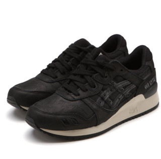 ASICS 亚瑟士 Gel-Lyte Ⅲ 中性跑鞋 HL7V3-9090 黑白 42.5