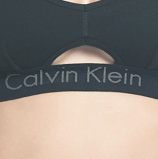 Calvin Klein 卡尔文·克莱 女士运动内衣 QF4507 黑色 XS