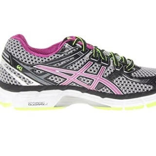 ASICS 亚瑟士 GT 2000 2 女士跑鞋 黑/淡紫/闪黄 38.5