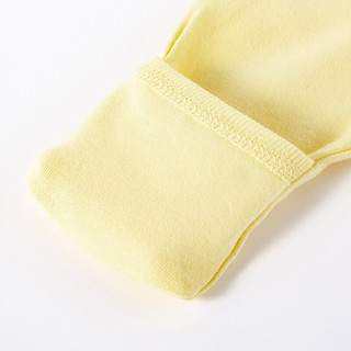 Bornbay 贝贝怡 婴儿连体衣 BB126 素色淡黄色 52cm