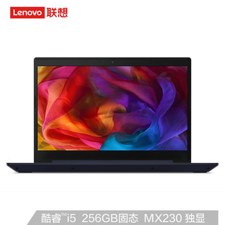 Lenovo 联想 IdeaPad系列 IdeaPad L340 15.6英寸 笔记本电脑 酷睿i5-8265U 4GB 256GB SSD MX230 蓝色