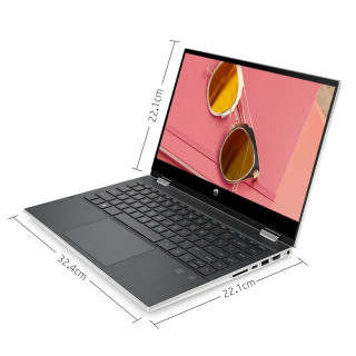 hp惠普星14x360lte版十代酷睿版140英寸银色酷睿i51035g1核芯显卡8gb