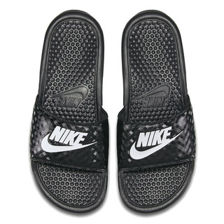 NIKE 耐克 Benassi Jdi 女士拖鞋 343881-011 黑/白