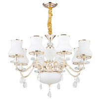 -lighting 雷士 NVC   Lighting照明 EODK9206/8 欧式爱丽丝八头餐吊灯 不带光源