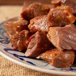 酱牛肉熟食香辣卤牛肉真空五香卤味即食牛肉牛腱子肉特产250g