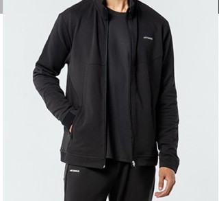 DECATHLON 迪卡侬 男士运动夹克8551732 黑灰
