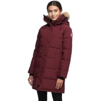 Canada Goose 加拿大鹅 Shelburne Down 女士户外羽绒衣 CDG000U 接骨木浆果 L