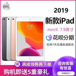 2019款Apple/苹果平板电脑iPad mini5 7.9英寸WiFi版插卡游戏迷你