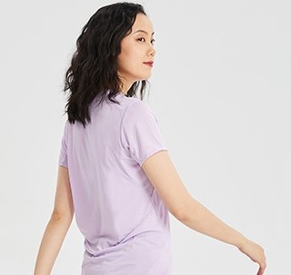DECATHLON 迪卡侬 MH100 女士运动T恤  8502124 紫色 XS
