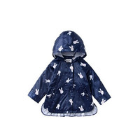 Annil 安奈儿 女童清新甜美梭织夹克外套