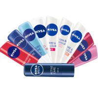 NIVEA 妮维雅 天然型无色润唇膏 4.8g