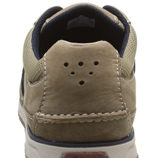 Clarks 其乐 Beachmont Edge 男士休闲运动鞋 261060607 米色灰褐色 40