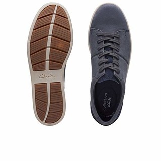 Clarks 其乐 Kitna Vibe 男士休闲运动鞋 261482197 海军色 40