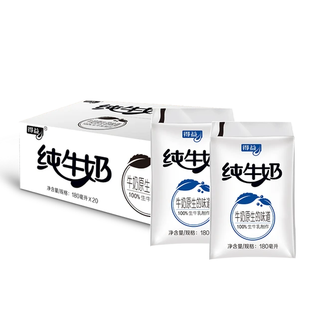 得益 纯牛奶