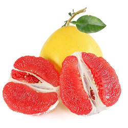 福建平和三红柚 蜜柚子 净重4.5-5斤 单果1.8-2.5斤 产地直发包邮 京东生鲜 时令新鲜水果