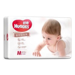 Huggies 好奇 皇家铂金装 纸尿裤 M4片+成长裤L4 +凑单品