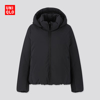 优衣库 女装 高性能复合连帽外套(复合填充羽绒) 420251 UNIQLO