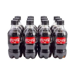 可口可乐 Coca-Cola 零度 Zero 300ml*12瓶