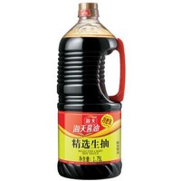 苏宁SUPER会员：海天 精选生抽酱油 1.75L