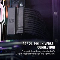 Cooler Master 24 针 90 度适配器（带内置电容器）